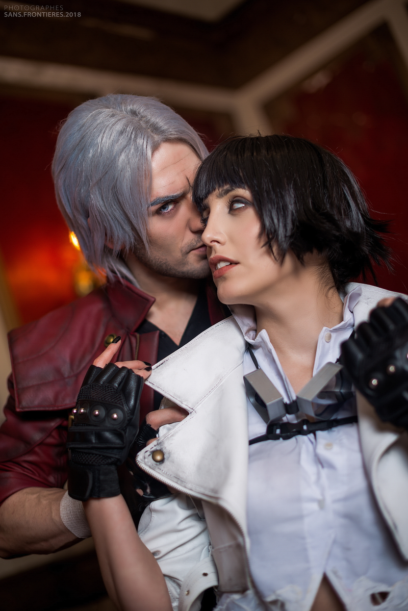 Illustration for article titled Devil May Cry Cosplay Gets A Little Romantic